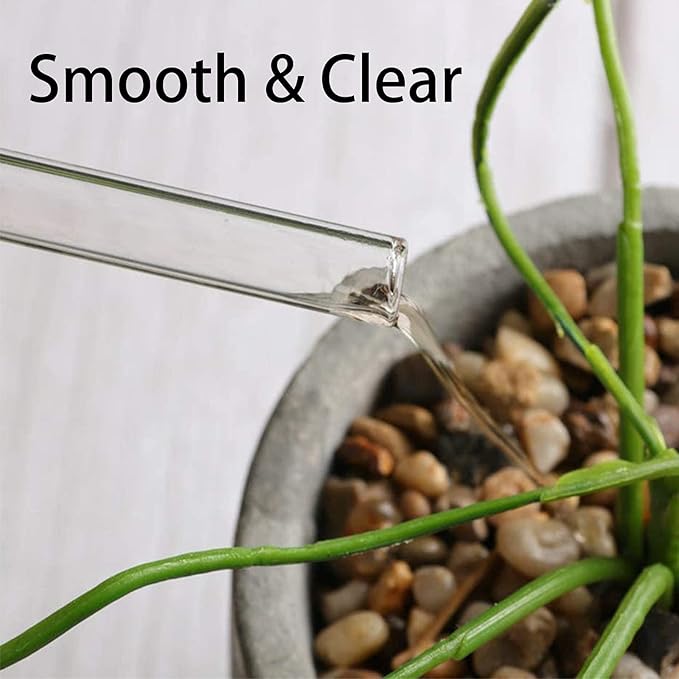 2 Pcs Planter Waterer Self Watering Globes, Transparent Mini Durable Clear Glass Globes Bulbs, Automatic Plant Water Bulbs, Watering Bulbs, for Indoor & Outdoor Succulent, Cute Dog