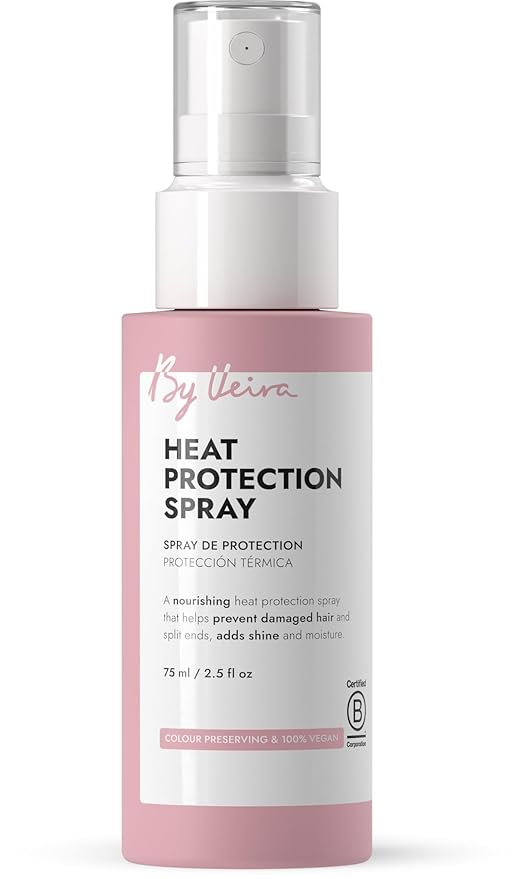 Heat Protection, 2.5 Fl Oz, Heat protection with moisturizing benefits, 100% Vegan, Sulfate and paraben-free