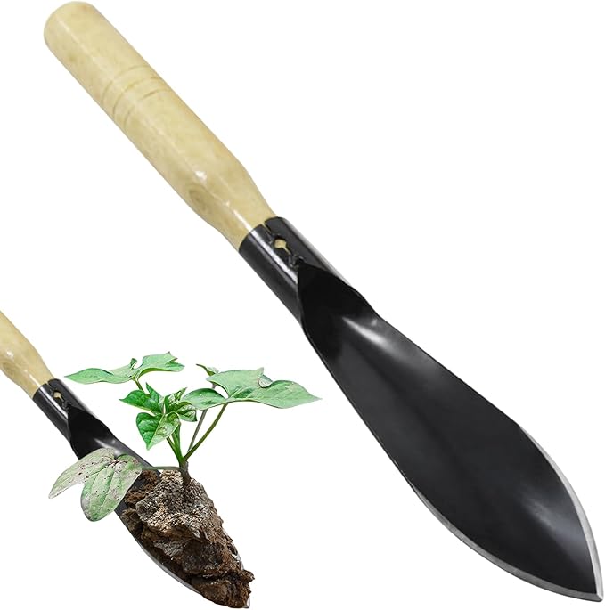Hand Shovel for Gardening,Garden Shovel Hand,Trowel Garden Tool,Garden trowels Hand Tool,Garden Hand Shovel,Garden Shovels for Planting,Small Shovels for Gardening,Hand Shovel (Black-1)