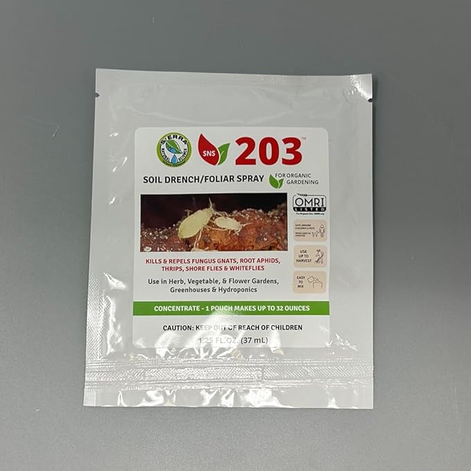 Sierra Natural Science - 203 - Concentrate Pouch - 1.25 fl oz (37 mL) makes up to 32 fl oz (Pack of 5)