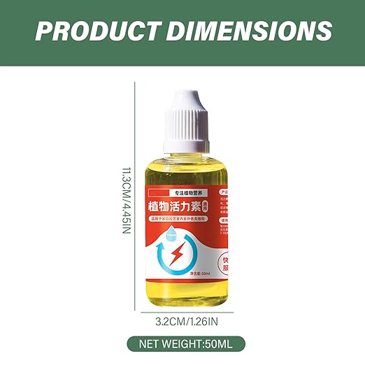 Garden Fertilizers 50ML General Indoor Plant Fertilizer Practical House Plant Fertilizer Concentration Flower Nutrient Solution Rooting Hormone for Cuttings, Spray Leaf, Indoor Plan
