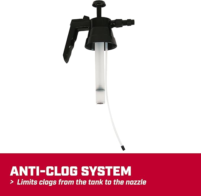 Chapin 10031 Handheld Pump Sprayer, 68oz, Multi‑Purpose, Lawn & Garden, Translucent Poly Tank, Adjustable Brass Nozzle, Thumb‑Trigger Lock & in‑Tank Filter for Fertilizer, Weed & Pest Applications