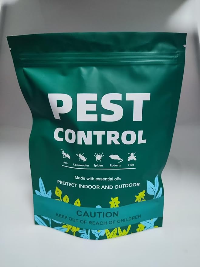 Pest Control Pouches, Rodent Repellent, Mouse Repellent, Repel Mice, Mouse, Rats, Ants, Roaches, Spiders, Moths & Other Pest, Rat Repellent Safe for Kids & Pets, Mice Repellent 8P