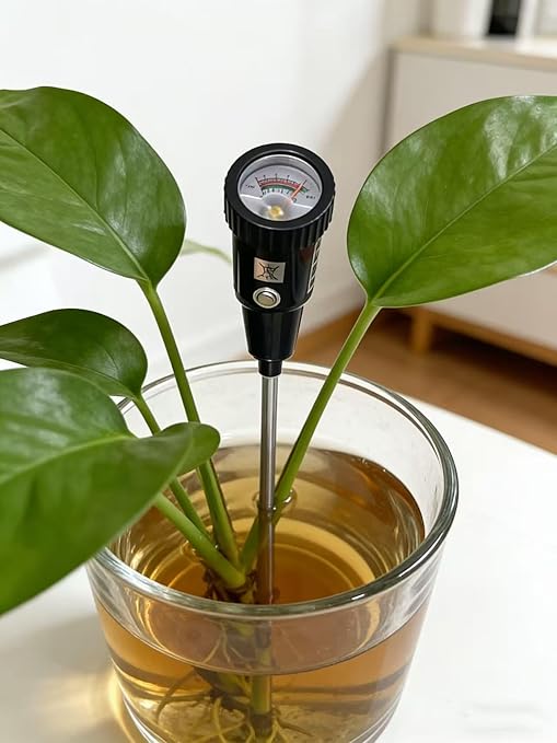Soil Moisture Meter, Quickly detect Soil Acidity and Alkalinity Without the Need for Batteries, Portable Soil ph Meter, Le for Gardens, Lawns, Larms, and Indoor Potted Plants,295 mm Long