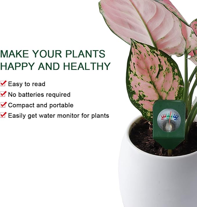 Plant Soil Moisture Meter Soil Hygrometer For Gardening Farming Indoor & Outdoor