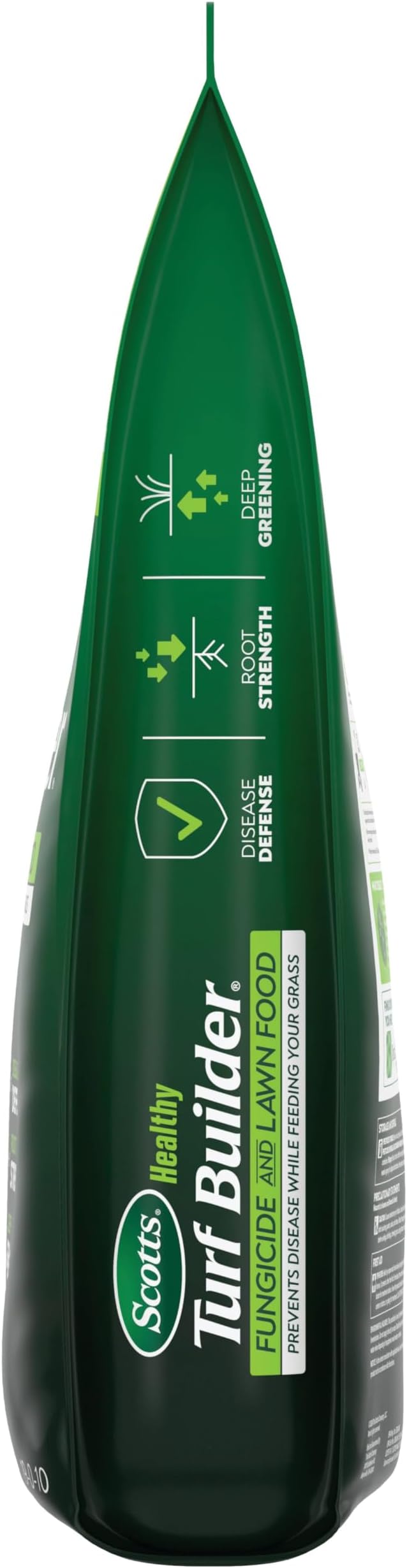 Scotts® Healthy Turf Builder® Fungicide and Lawn Food, 2-in-1 Fungicide and Fertilizer, Prevents Disease While Feeding Grass, Controls 27 Diseases - Powdery Mildew, Red Thread, Brown Patch, 27.4 lbs.