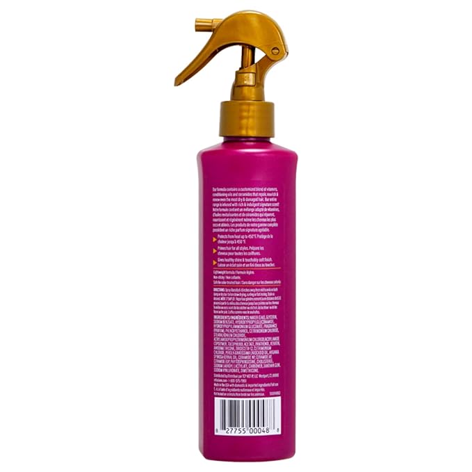Infusium Repair and Replenish Heat Protector - Nourishing Heat Protection Spray for Hair with Vitamin E and Avocado Oil - Moisture Lock - 7.6 oz (Pack of 2)