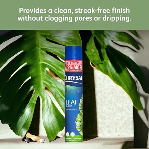 Chrysal LeafShine Spray for Indoor Plants (25oz 3 Pack)