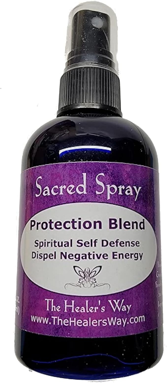 Protection Spray (4 Ounce) Herbal Blend to provide protection of home and self, spiritual self defense and dispel negative energy