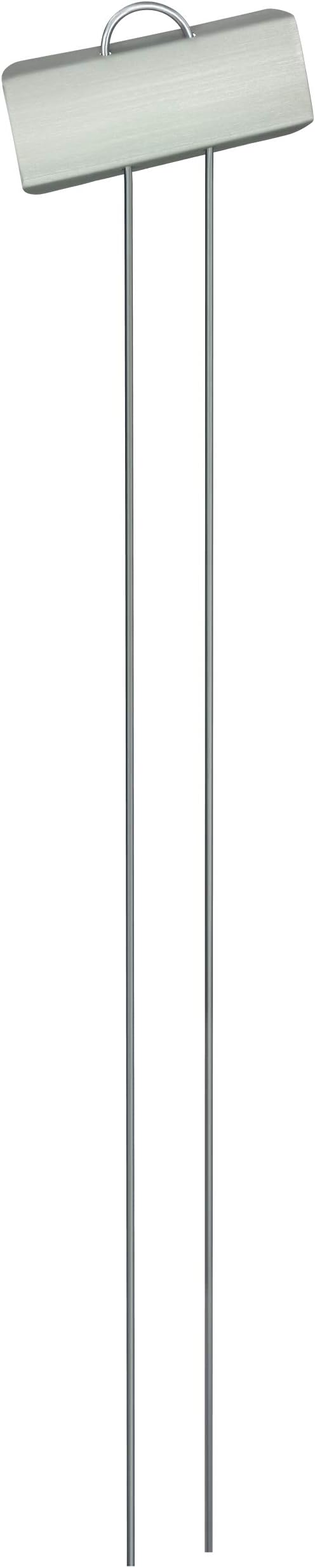 GardenMate 25-Pack Weatherproof XL Metal Plant Labels, Height 21", Label Area 3 1/2'' x 1 1/4''