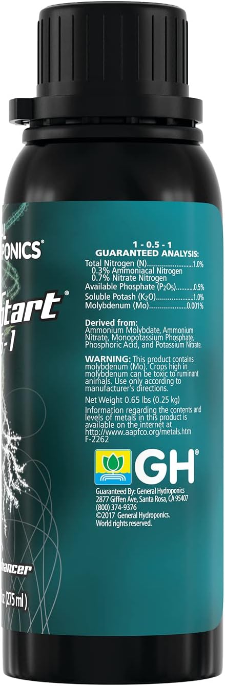 General Hydroponics RapidStart for Root Branching, 275ml