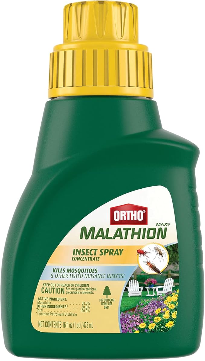 Ortho MAX Malathion Insect Spray Concentrate, 16 oz.