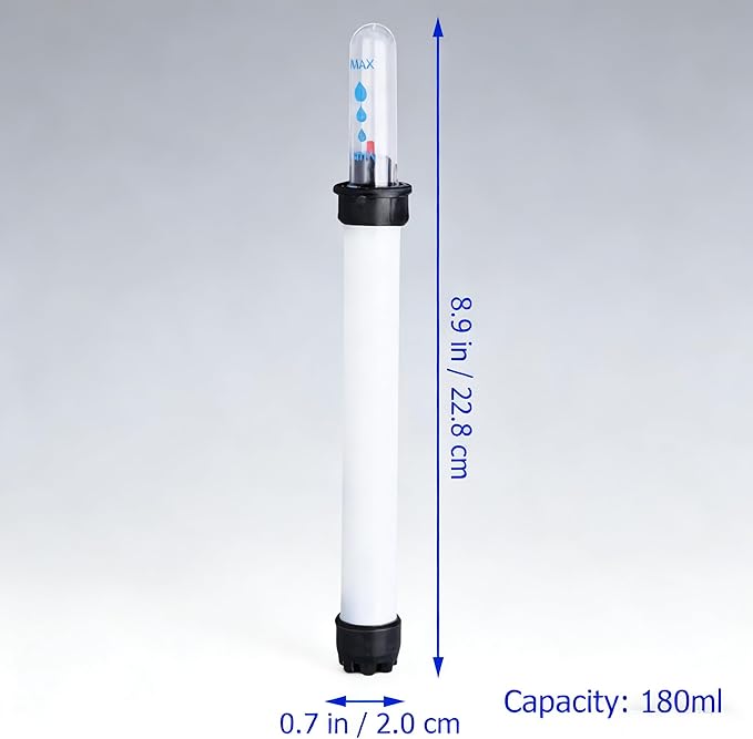 4Pcs Water Indicator for Plants, Flower Pot Water Shortage Reminder Water Level Gauge Plant Moisture Indicator,Soil Moisture Water Level Reminder for Plants (180ml)