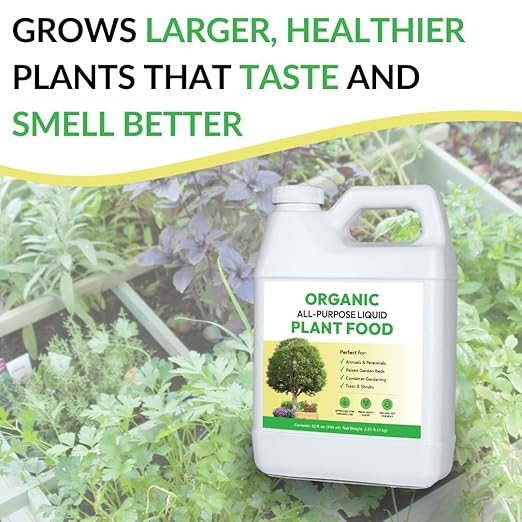Organic All-Purpose Liquid Plant Food - 1G (2 Pack)