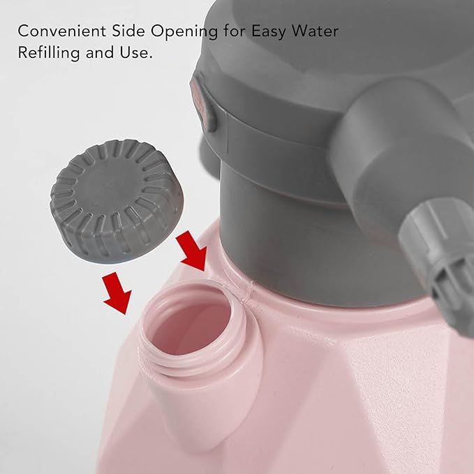 3L Electric Spray Bottle, Plant Mister Automatic Watering Can Rechargeable Battery Powered Sprayer for Garden Indoor Outdoor Plants Cleaning (with Swivel Nozzle)