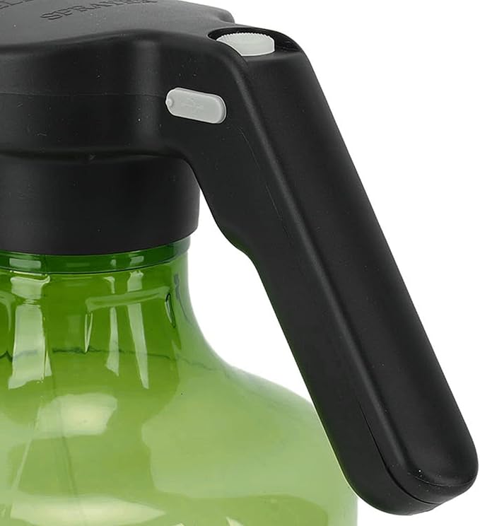 3L Electric Watering Plant Spray Bottle, Automatic Garden Sprayer Can with 800mAh Rechargeable Battery and Rotating Nozzle, for Indoor Outdoor Plants Car Pet Cooling (Green)