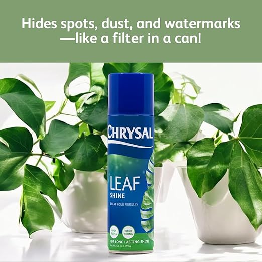 Chrysal LeafShine Spray for Indoor Plants - 5.6 oz (250 ml)