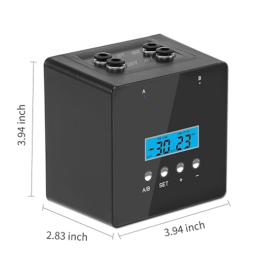 Automatic Indoor Plant Waterer, Dual Pump Drip Irrigation System with Timer, 20 Adjustable Drippers, Self Watering for Potted Plants, Easy Setup
