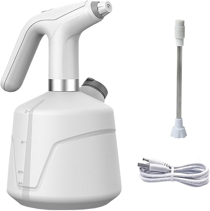 2000ml Electric Plant Sprayer Bottle Automatic Sprayer for Car Detailing and Home Use with Convenient Water Inlet