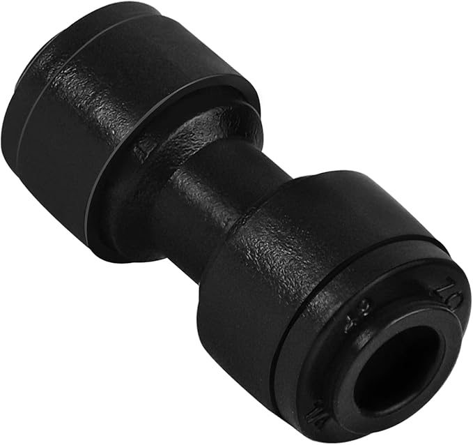 1/4 Inch Drip Irrigation Coupling Fittings, 22 Pieces Push-to-fit Coupling Connectors for 1/4" Irrigation Tubing Leak Free Drip Line Coupler Parts for Garden Lawn Irrigation System