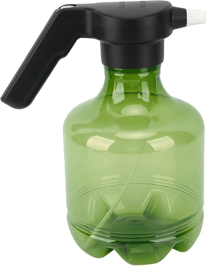 3L Electric Spray Bottle, Rechargeable High Pressure Cleaning Spray Can for Watering Flowers Garden Cleaning, Fertilizing, Cleaning(Green)