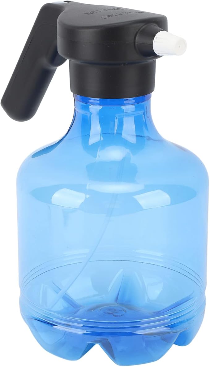 3L Electric Watering Plant Spray Bottle, Automatic Garden Sprayer Can with 800mAh Rechargeable Battery and Rotating Nozzle, for Indoor Outdoor Plants Car Pet Cooling (Blue)