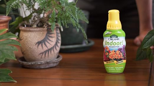 Espoma Indoor! Liquid Plant Food, Natural & Organic Houseplant Food, 8 fl oz, Pack of 6