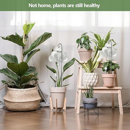 2 PCS Plant Self Watering Devices Irrigation Dripperswith Flow ControlIndoor,Self Automatic Plant Watering System with 500mL Water Bag, for Indoor Outdoor Plant Waterer