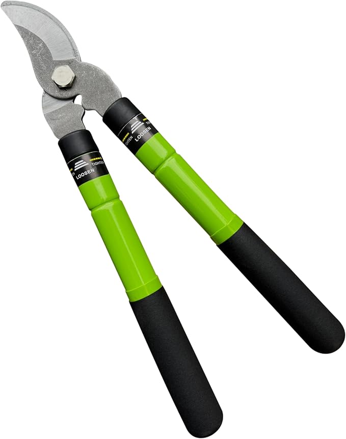 Garden Guru Bypass Loppers Tree Trimmer Clipper w/Telescopic Handle 15–22" - High Carbon Steel Blade Gardening Loppers Pruning Shear - Comfort Grip Handles – Branch Cutter – Cut Thick Branches w Ease