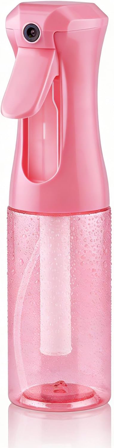 Continuous Spray Bottle, 6.8 OZ Hair Spray Bottles, Ultra-Fine Mister Spray Bottle for Hairstyling, Cleaning, Plants, Pets, Salons, and More (1 Pack)
