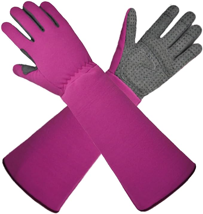 Gardening Gloves, Thorn Protective, Forearm Protection, Yard Work, Pruning, Outdoor Activity, Comfortable