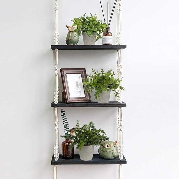 Briful 3PCS Fake Plants Potted Artificial Plants Greenery Faux Fern Eucalyptus Décor Plant for Indoor Home Office Bathroom Harmhouse Decoration