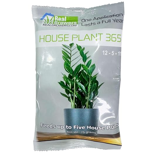 Real Growers House Plant 365 - Slow Release Houseplant Nutrients (75 Grams)