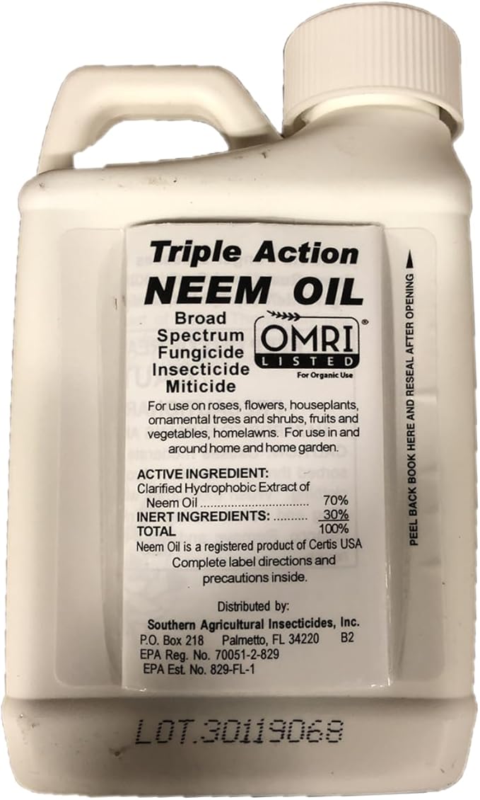 Southern AG Triple Action Neem Oil, 8 oz