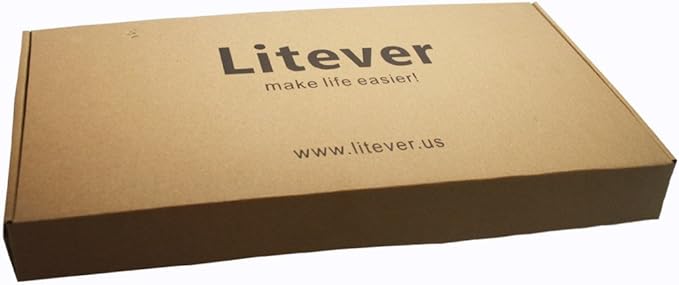 Litever Grow Light Strip Kit 36W with Timer, 4 pcs 16 Inches LED Grow Light Strips with Extension Cables, Mounting Accessories for Greenhouse, Grow Shelf. Perfect for Indoor Growing-(4-Strip-Kit)