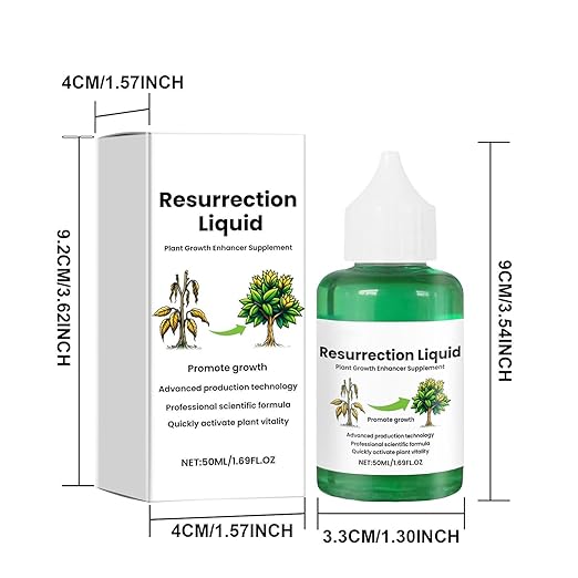 Plant Resurrection Liquid,Plant Growth Enhancers Succulent Root Boosters Stimulators,Indoor Plant Fertilizers Nutrients Solution