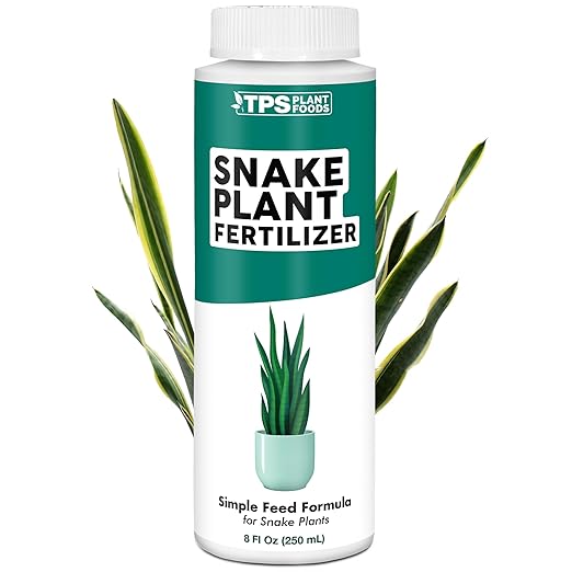Snake Plant Fertilizer – Liquid Plant Food for Upright Growth, Strong Roots & Rich Green Leaves, 8 oz