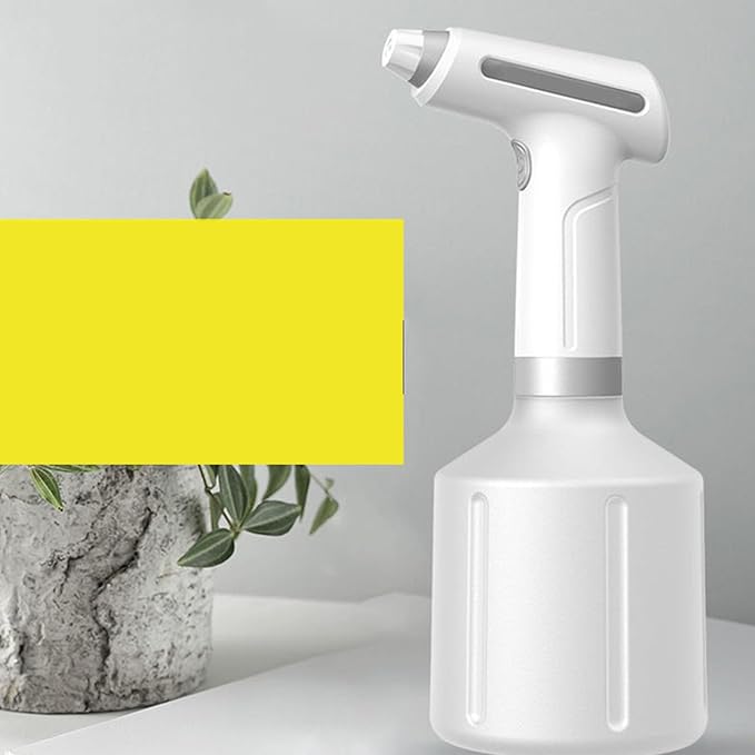 Electric Spray Bottle Automatic Rechargeable Portable High Pressure Mist Plant Sprayer Watering Can for Gardening
