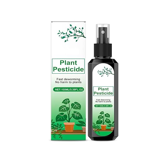 Plant Pesticide Spray Fast-Acting for Indoor and Outdoor Plants, 3.38 Fl Oz