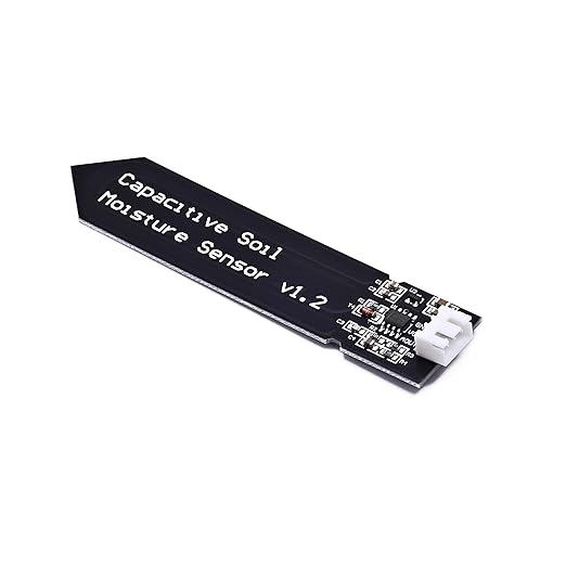 Songhe Capacitive Soil Moisture Sensor Module Corrosion Resistant Moisture Detection Garden Watering for Arduino DIY 3.3~5.5V 5pcs