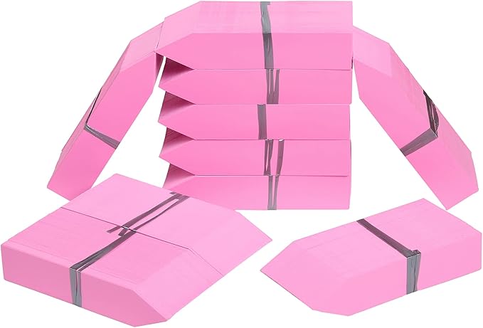1000 Pcs Plant Tags, 4 Inch Plastic Garden Plant Pot Markers Waterproof Plant Labels, Pink