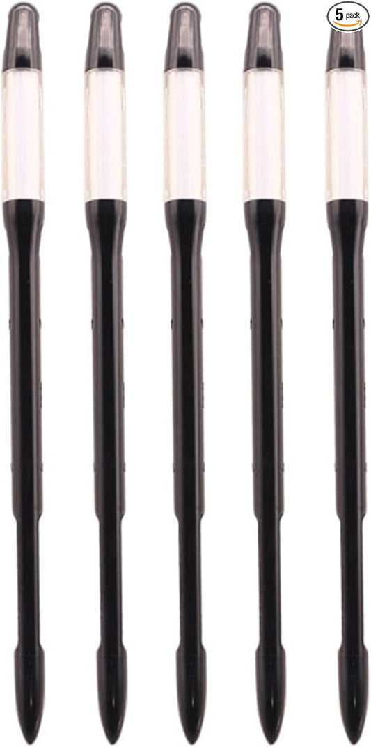 Sustee Aquameter - Medium - Black - Bundle of 5 - Leave-in Soil Moisture Meter for Potted Plants - Plant Water Sensor - Refillable
