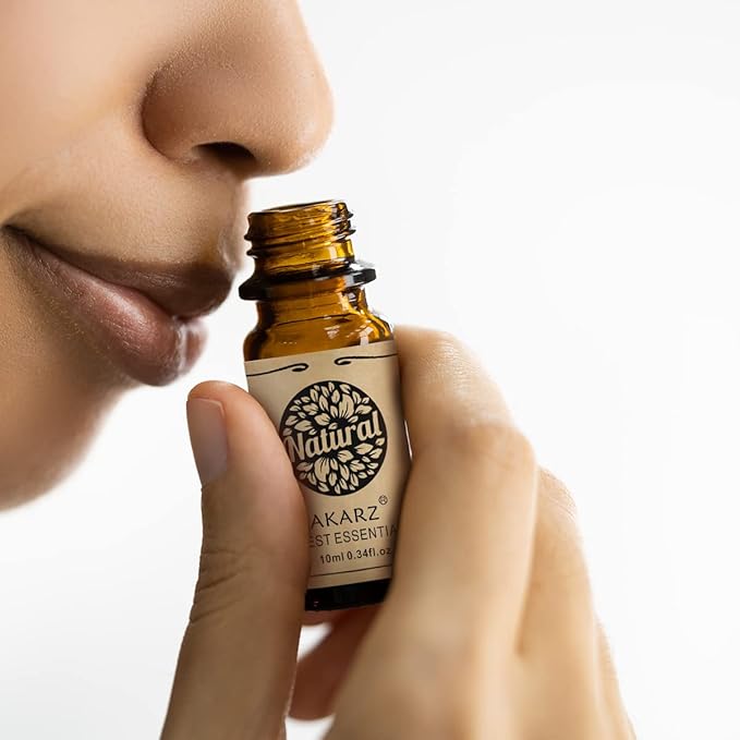 AKARZ Cinnamon Essential Oil Natural Organic Pure Premium Therapeutic Cassia Oil for Skin Body Hair Care,Diffuser, Candle,Soap,Making, DIY,Massage Aroma 0.34 Fl Oz (10ml)