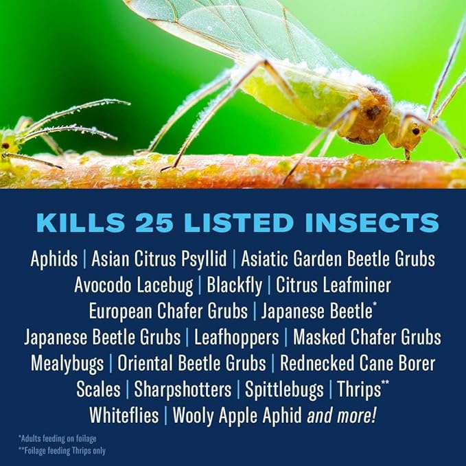 BioAdvanced Fruit, Citrus & Vegetable Insect Control for Edible Gardening, 32 oz, Insect Killer