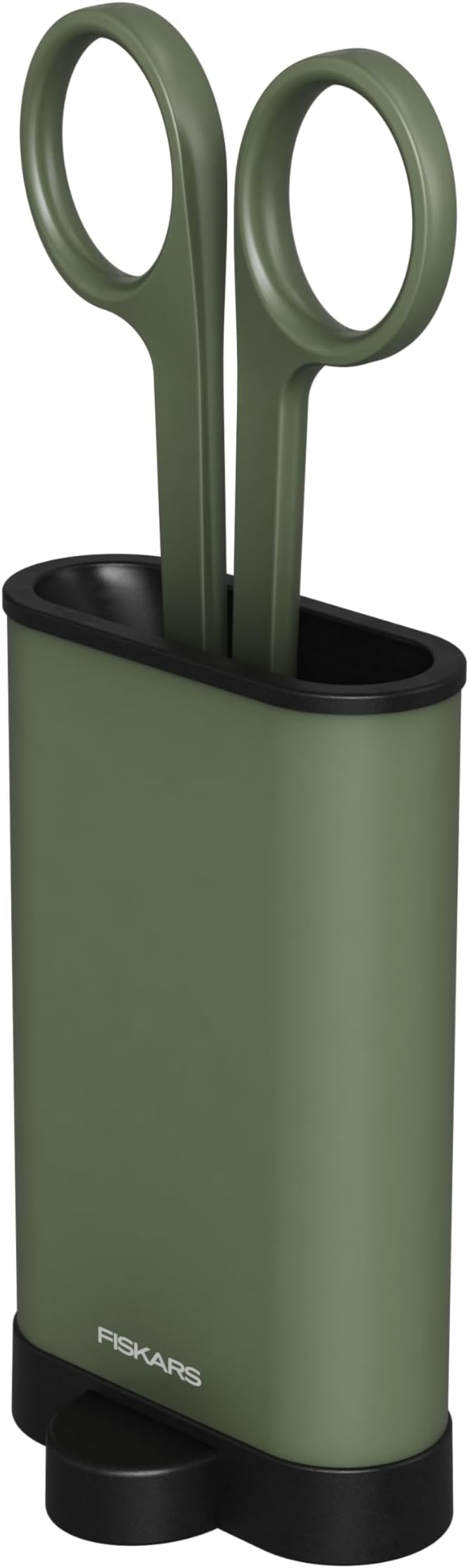Fiskars Plant Detailer Snips & Holder, Precision Indoor Gardening Tool for Trimming & Pruning Dense Foliage, Long Reach Stainless Steel Micro-Tip Blades for Clean Cuts and Healthy Plant Growth, 6"