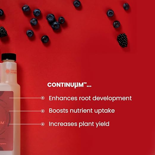 Continuum All-Natural Root Booster & Plant Probiotic |Boosts Growth, Root Development, Soil Health & Yields |Beneficial Bacteria Supplement for Strong, Healthy Plants|Gardens, Lawns, Medicinal & Hydro
