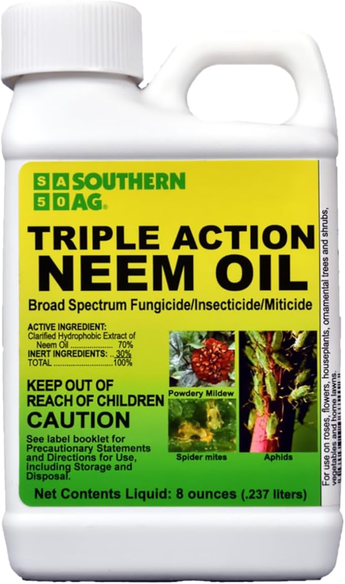 Southern AG Triple Action Neem Oil, 8 oz
