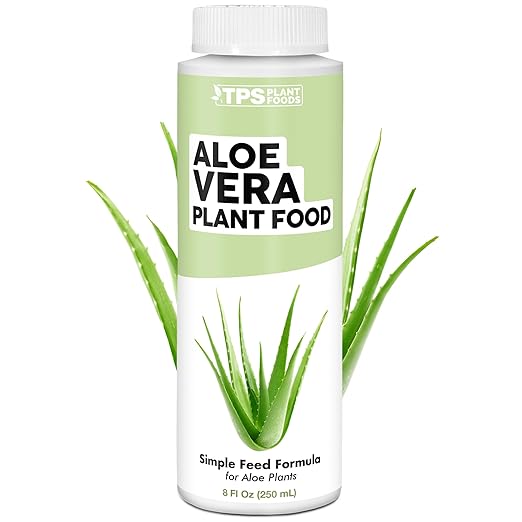 Aloe Vera Fertilizer for All Aloe and Succulent Plants, Liquid Plant Food 8 oz (250mL)