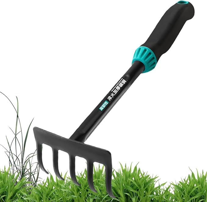 Premium Garden Trowel, Hand Tool for Planting, Stainless Steel Small Shovel with Ergonomic Handle, Transplant Shovel for Flowers Vegetables and Greenhouse Use, Digging Rake for Backpacking