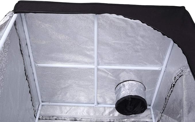MallMall 32"x 32"x 63" Indoor Hydroponics Mylar Grow Tent Room